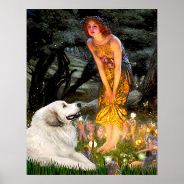 Große Pyrenäen 2- MidEve Poster (Vorne)