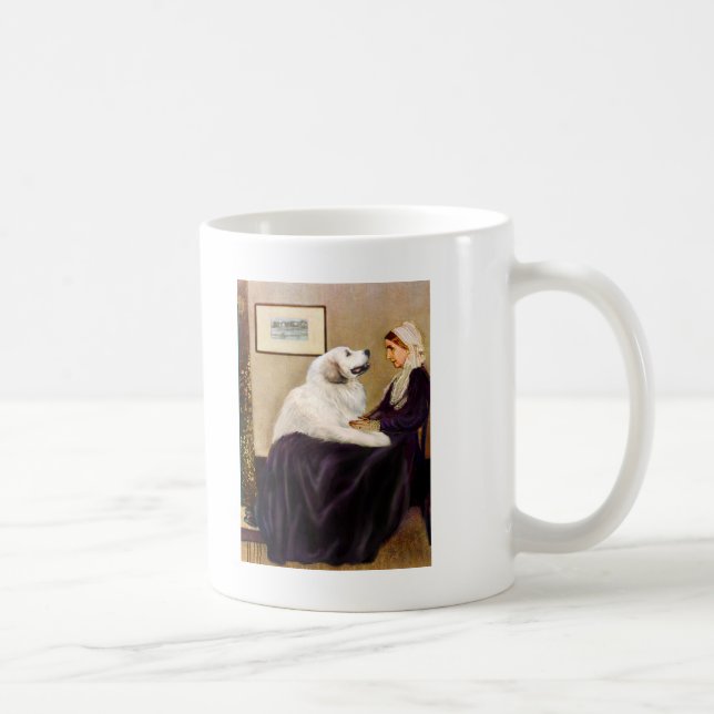 Große Pyrenäen 2 - WHistlers Mutter Kaffeetasse (Rechts)