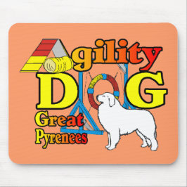 Große Pyrenäen Agility Geschenke Mousepad