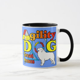 Große Pyrenäen Agility Geschenke Tasse