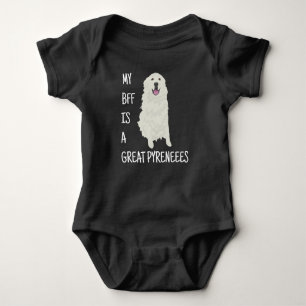 Große Pyrenäen Baby Strampler