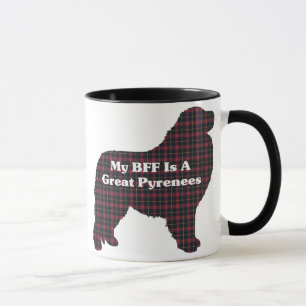 Große Pyrenäen BESTE FREUNDIN Tasse