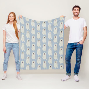 Große Pyrenäen Fleecedecke