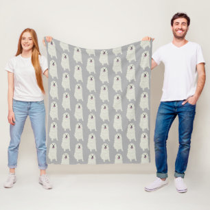 Große Pyrenäen Fleecedecke