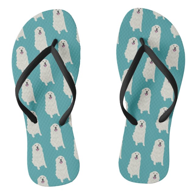 Große Pyrenäen Flip Flops (Fußbett)
