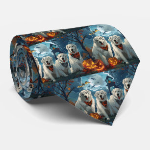 Größe Pyrenäen Halloween Gruselig Krawatte