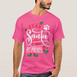 Große Pyrenäen Hund Weihnachten Hund brüten Junge T-Shirt