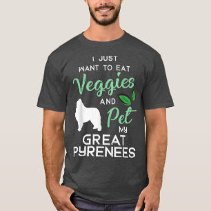 Große Pyrenäen Hund Zigarrenliebhaber Xmas Geburts T-Shirt