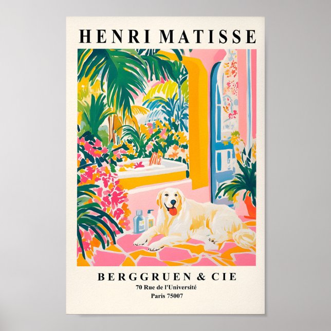 Große Pyrenäen Kunstdrucken, Sonnenbad, Bergbahn, Poster (Vorne)