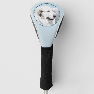 Große Pyrenäen Malerei - Original Hunde Kunst Golf Headcover