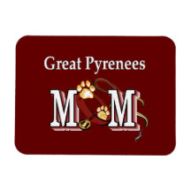 Große Pyrenäen-Mama