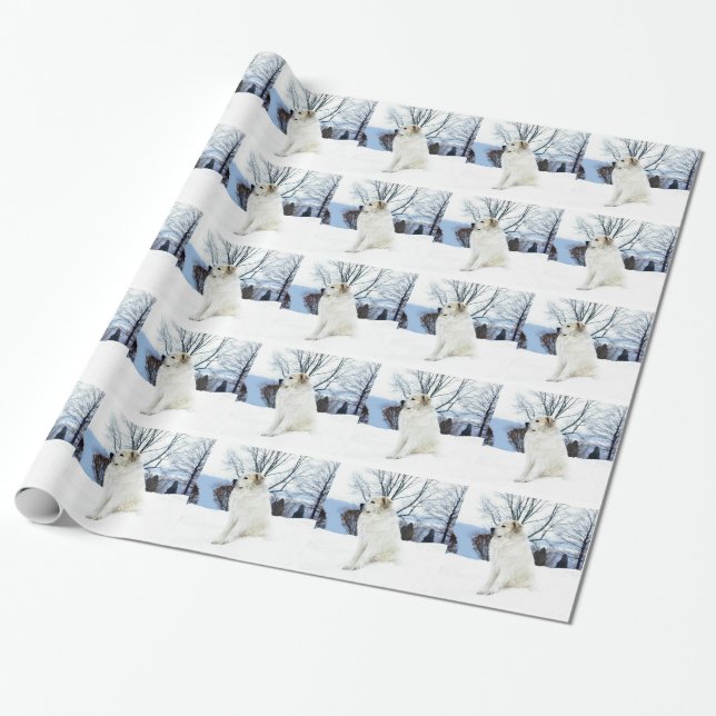 Große Pyrenäen-Packpapier Geschenkpapier (Ungerollt)