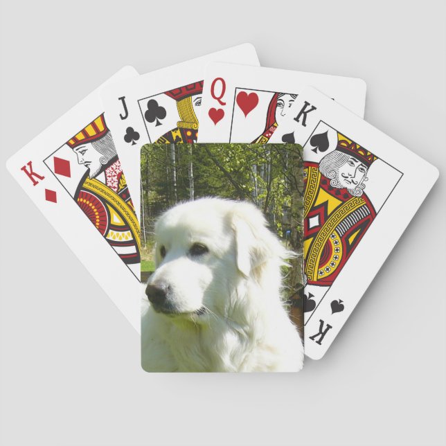 große Pyrenäen Spielkarten (Rückseite)