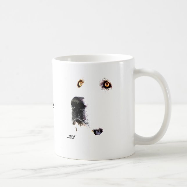 Große Pyrenäen-Tasse Kaffeetasse (Rechts)