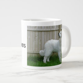 Große Pyrenäen-Tunnel-bohrwagenTasse Jumbo-Tasse