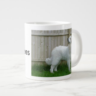 Große Pyrenäen-Tunnel-bohrwagenTasse Jumbo-Tasse