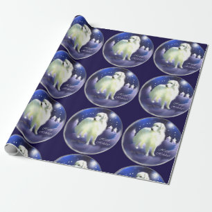 Große Pyrenäen-Weihnachten Geschenkpapier