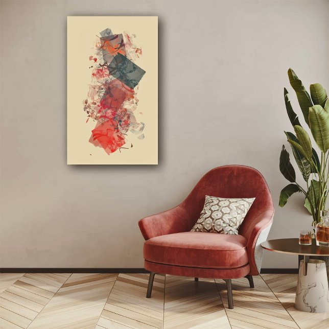 Große Quadrate III Leinwanddruck (Von Creator hochgeladen)