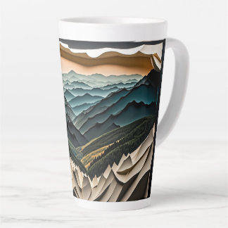 große rauchfreie Berge Nationalpark-Abbildung Milchtasse