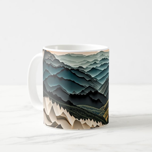 Große rauchfreie Tasse (Vorderseite Links)