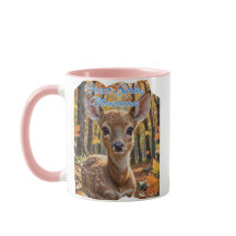 Große, rauchige Berge Fawn Deer