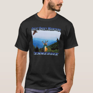 Große rauchige Berge, Tennessee-Erwachsen-T - T-Shirt