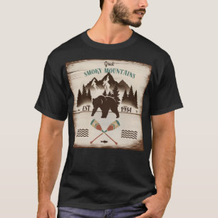Große, rauchige Berge, TN-Bär T-Shirt