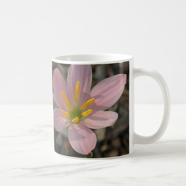 Große Regen-Lilien Kaffeetasse (Rechts)
