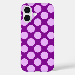 Große Retro-Punkte - orchid und lila title_seo2