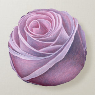 Große Rose 2003 Rundes Kissen