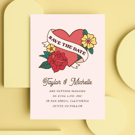 Grosse Rose Tattoo Einladung