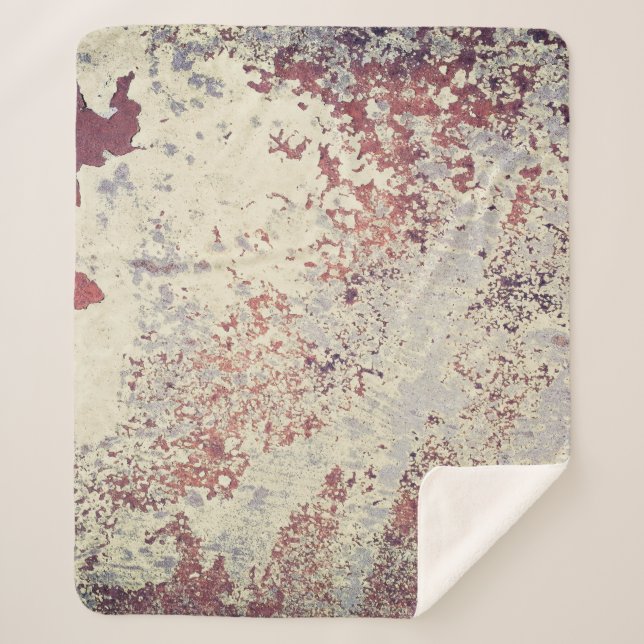 Große Rosthintergründe - perfekte Hintergrundabstr Sherpadecke (Vorderseite)