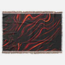 Große rote lange Spuren über schwarzem Hintergrund