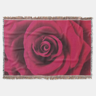 Große Rote Rose Decke