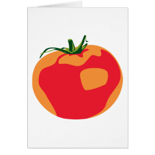Große rote Tomate