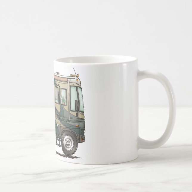 Große RV-Camper-Tassen - besonders angefertigt Kaffeetasse (Rechts)