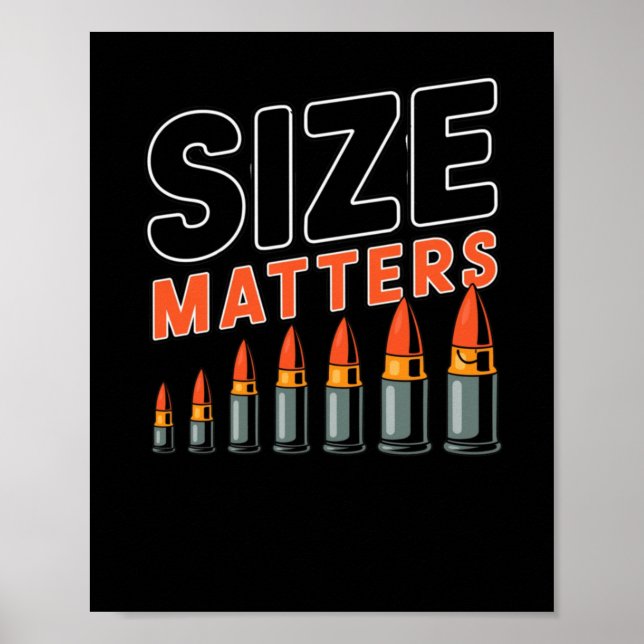 Größe S: Ammo-Aufkleber1 Poster (Vorne)