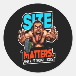 Größe S Humor Sticker nehmen