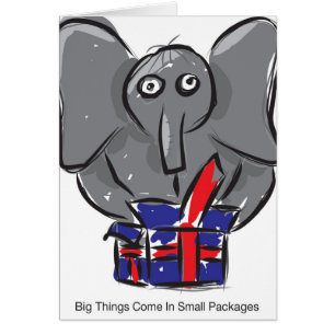 Große Sachen kommen in Päckchen