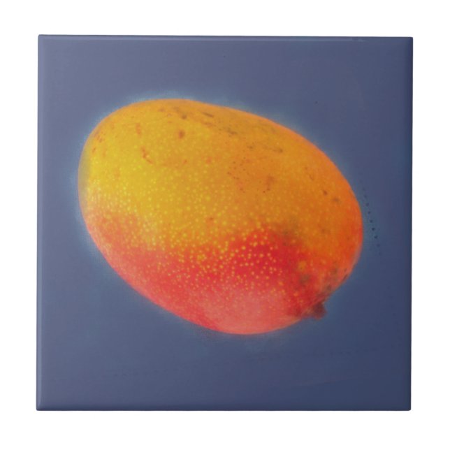 Große saftige Mango Fliese (Vorderseite)