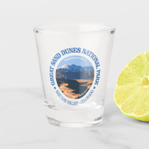 Große Sanddünen NP Schnapsglas