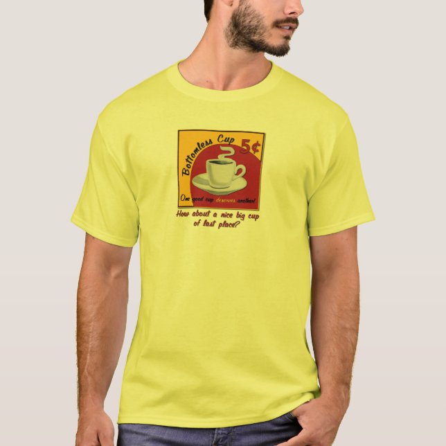 Große Schale des letzten Platzes T-Shirt (Vorderseite)