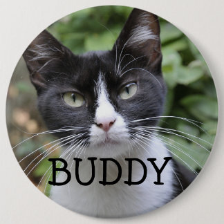 GROSSE SCHALTFLÄCHE PET CAT CUSTOM BUTTON