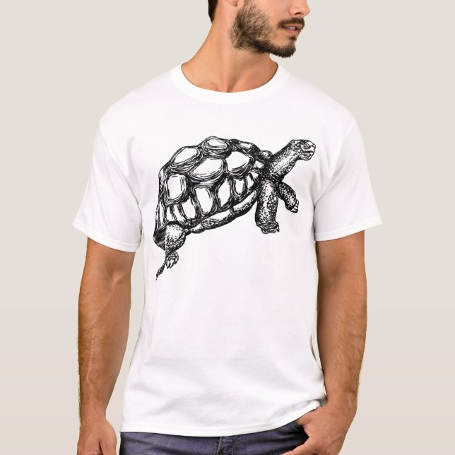 Große Schildkröte T-Shirt (Vorderseite)