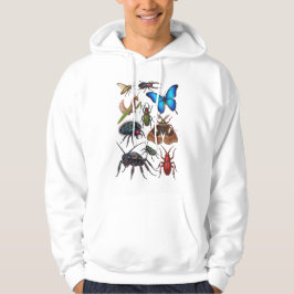 Große schöne Insekten-Käfer-Kunst Entomologie Wiss Hoodie