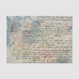Große Schrift mit Distressed-Effekt Seidenpapier