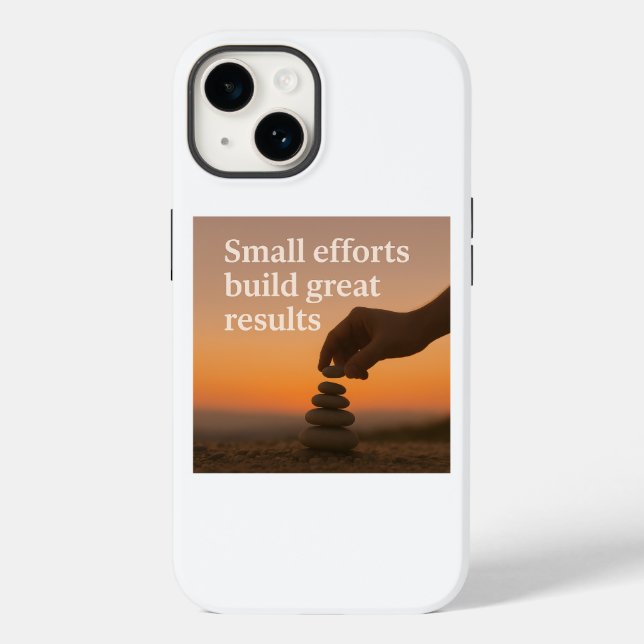 Größe Schritt für Schritt Case-Mate iPhone 14 Hülle (Rückseite)