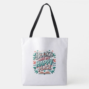 Große Schultertasche für Buchliebhaber Tasche