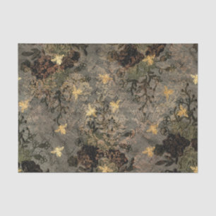 Große schwarze Spitze Goldbiene Seidenpapier