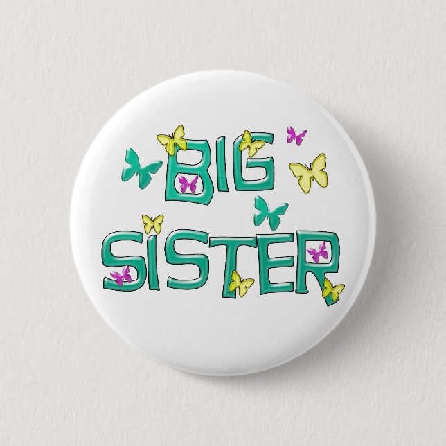 Große Schwester-, aquamarine u. Button (Vorderseite)